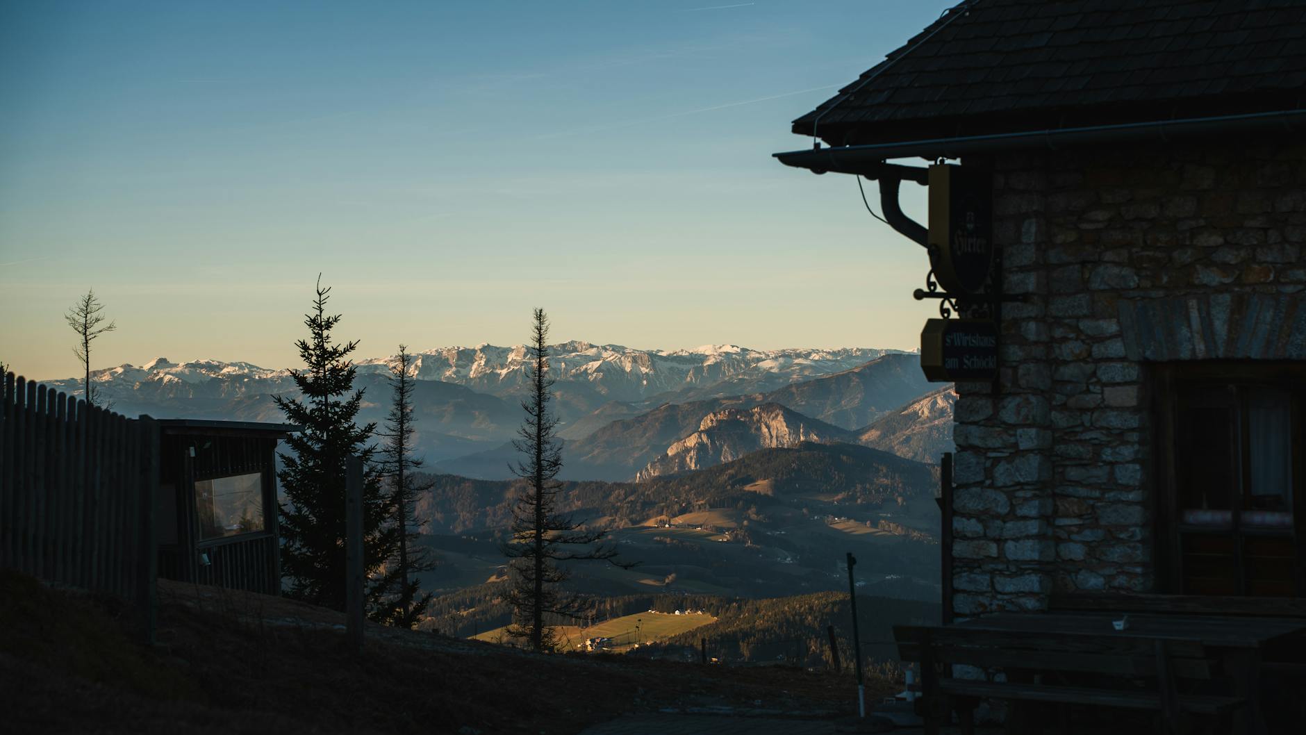 Blick auf den Dachstein
